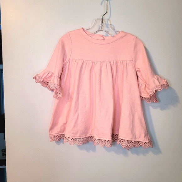 Savannah Tunic Dress Magenta Pink
